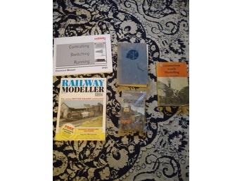 Samling av Modelljärnvägslitteratur: Märklin Manual, Railway Modeller, Diverse