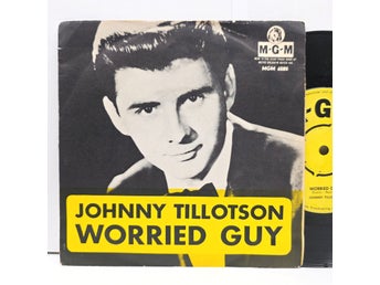 Johnny Tillotson - Worried Guy / Please Don't Go Away (MGM 6585) singel