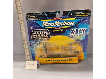 Samlarfigur, Figur, Leksak, Star Wars, Micro Machines, X-ray fleet