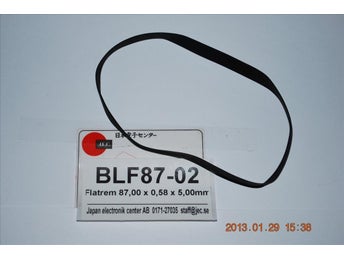 BLF87-02 Flat drivrem diameter 87mm
