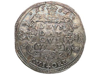 Erik XIV, 2 Mark/16 Öre 1562 - Ett underbart exemplar med skimrande patina