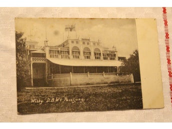 WISBY , D.B.W.s PAVILJONG. POSTG 1910
