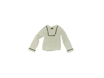 Polarn O. Pyret - Blus - Vit - Storlek 134
