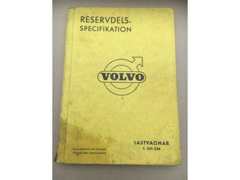 VOLVO Reservdelskatalog Lastbil / Lastvagnar LV 231 - 234