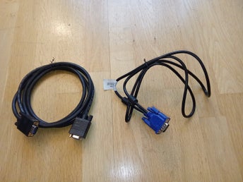 2 VGA-Kablar