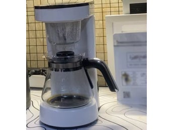 3-i-1 750ml 700W amerikansk droppkaffemaskin, hällkaffebryggare, glas tekanna