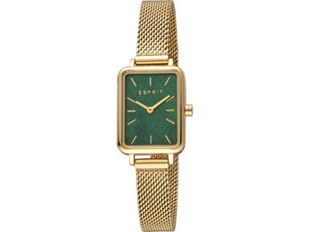 Esprit Grön/Guld Armbandsur Klocka 20*25mm ES1L360M0215 Ny