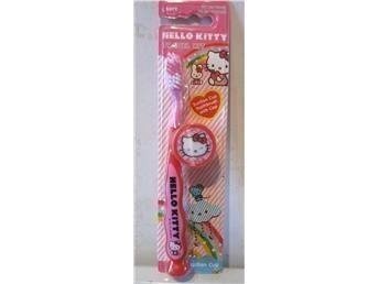 1 st Rosa Hello Kitty Tandborste + reseskydd