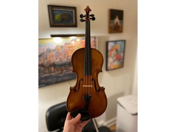 Fiol / Violin - Signerad Martin Hansson, Stockholm 1928