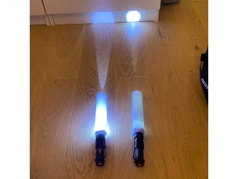 Två LED-stavar