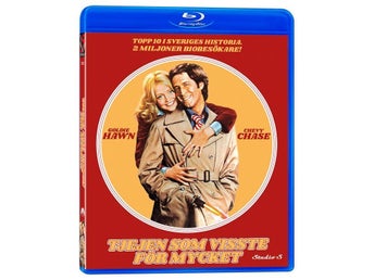 Tjejen som visste för mycket (1978 Blu-ray! Studio S) Goldie Hawn, Chevy Chase