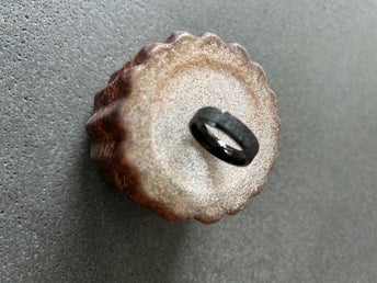 Ring stl 10. Ca 19,5mm Oanvänt