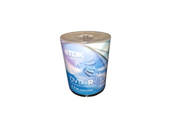 TDK DVD-R / 67 st på Spindel (4.7GB)
