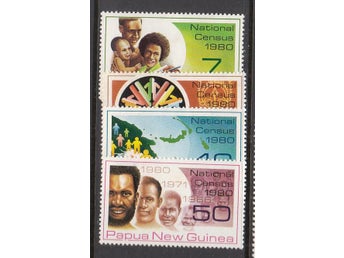 Papua Nya Guinea, Mi 390-93, Befolkning, xx