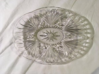 Fat I Pressglas Glas