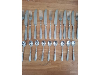 Bestickset Bistro i rostfritt stål vintage