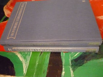 BOK, 2 STYCKEN BÖCKER, BONNIERS VÄRLDSHISTORIA 7 & 8