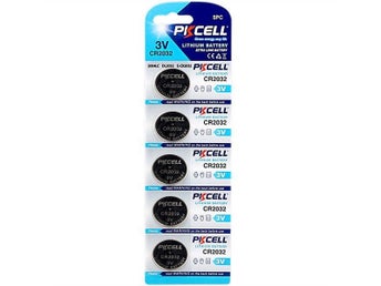Batteri CR2032 5-pack PKcell