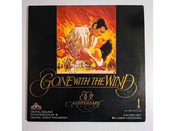 Borta med vinden | 2 DISC LaserDisc | 50th Anniversary | USA