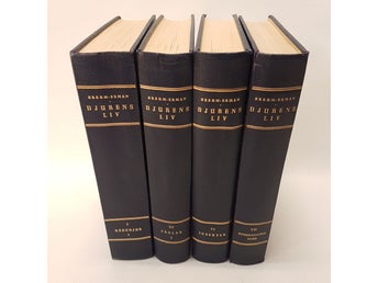 Brehm-Ekman DJURENS LIV 4 delar 1955-1957