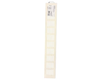 Bänkgaller Aluminium Vit Fresh 400x60 mm för Interiört Bruk