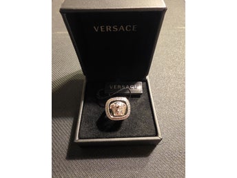 Äkta Versace Medusa Ring storlek 21 (med originalbox)