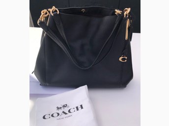 Coach väska Dalton svart skinn Coach väska Dalton svart skinn
