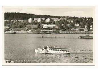 Sundsvall Hamnen M/S Aramis på ingång 2 Lindgrens Järnhandel pg 1958 KV 8 9