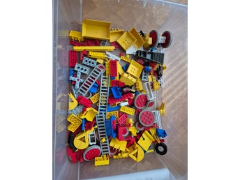 Lego 391 gram specialdelar vintage retro grävmaskin mm olika