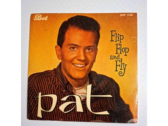 Pat Boone - Flip Flop and Fly EP sve 1958 endast omslag EX