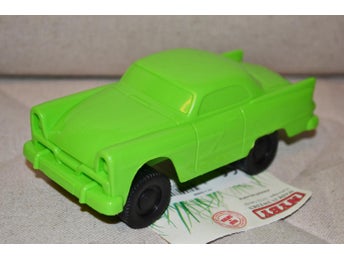 Plymouth 1954 Grön 13cm Combiplay Alby Nyby Sweden Plast Ny