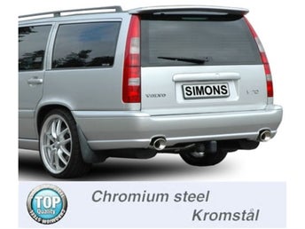Sportavgassystem / Avgassystem Volvo 850/V70/S70 AWD Turbo