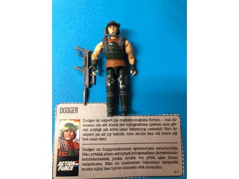 G.I. Joe Action Force Figure Dodger ver 1 1987
