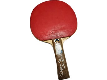 Vintage TSP Desmond Douglas Bordtennisracket i Originalkartong Ping Pong paddle