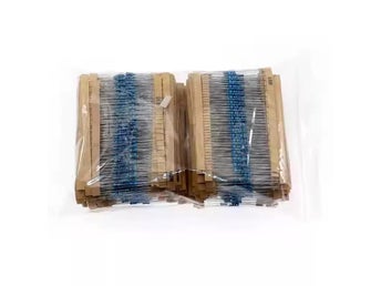 Resistorsortiment 3120 st 1/4 W 1% 156 värden
