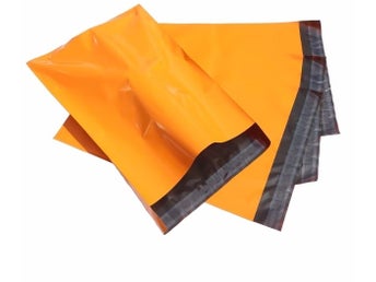 100st Postorderpåsar Orange Large 25x39cm FRAKTFRITT!