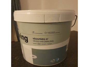 Väggfärg Vit 10L