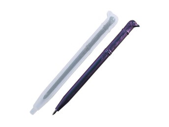 Silikonform penna trollstav Harry Potter fantasy epoxy resin gips gjutning fågel