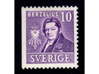 F.320B1, 10 öre Berzelius *, med fastsättare