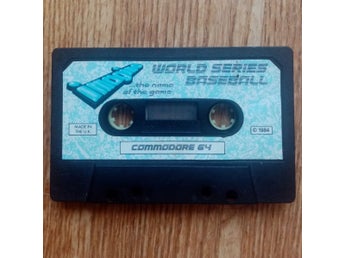 World Series Baseball (Imagine) Lös Tape ->TESTAD<- Commodore 64 C64