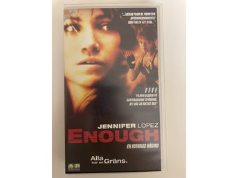 Enough - Jennifer Lopez - VHS