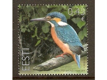 Estland Fågel Mi 789 xx