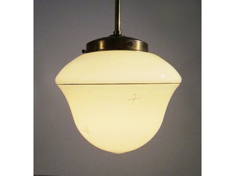 Art Deco Funkis lampa II 30-tal-40-tal, taklampa, hallampa Retro