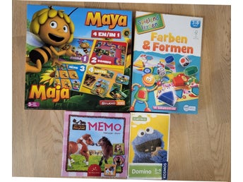 4 Tysk brädspel 3-6 år