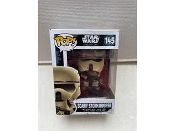 Funko Pop! figur med förpackning - Star Wars 145 Scarif Stormtrooper