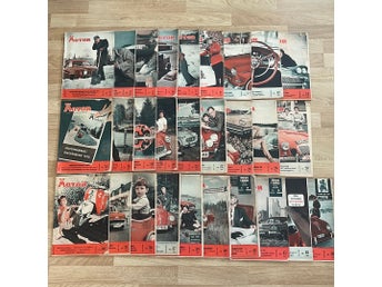 28 st MOTOR från 1958 - Nostalgi / Veteranbil (Läst skick)