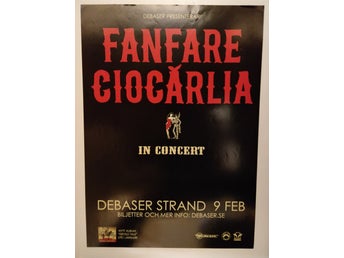 Poster Fanfare Ciocarlia Debaser i toppskick