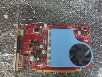 Grafikkort funkar bra Har HDMI DVI och VGA utgångar