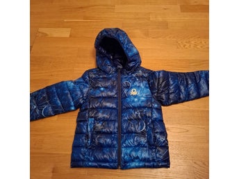 United Colors of Benetton blå jacka, storlek 110