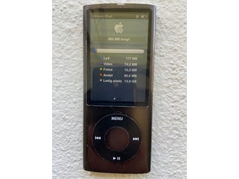 iPod Nano 5 - 16 GB A1320. Batteri testat plus 5 timmar.